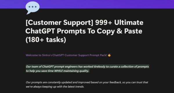 60,000+ ChatGPT Prompt
